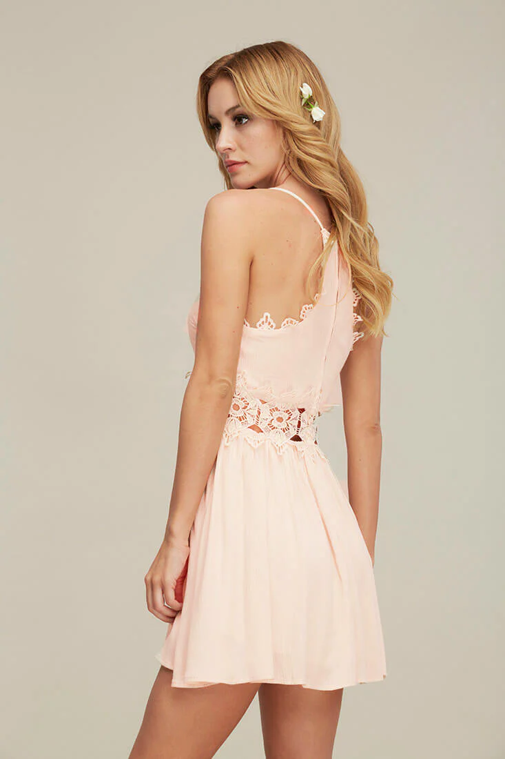 Dreamer Casual Mini Dress Pink - Image 7