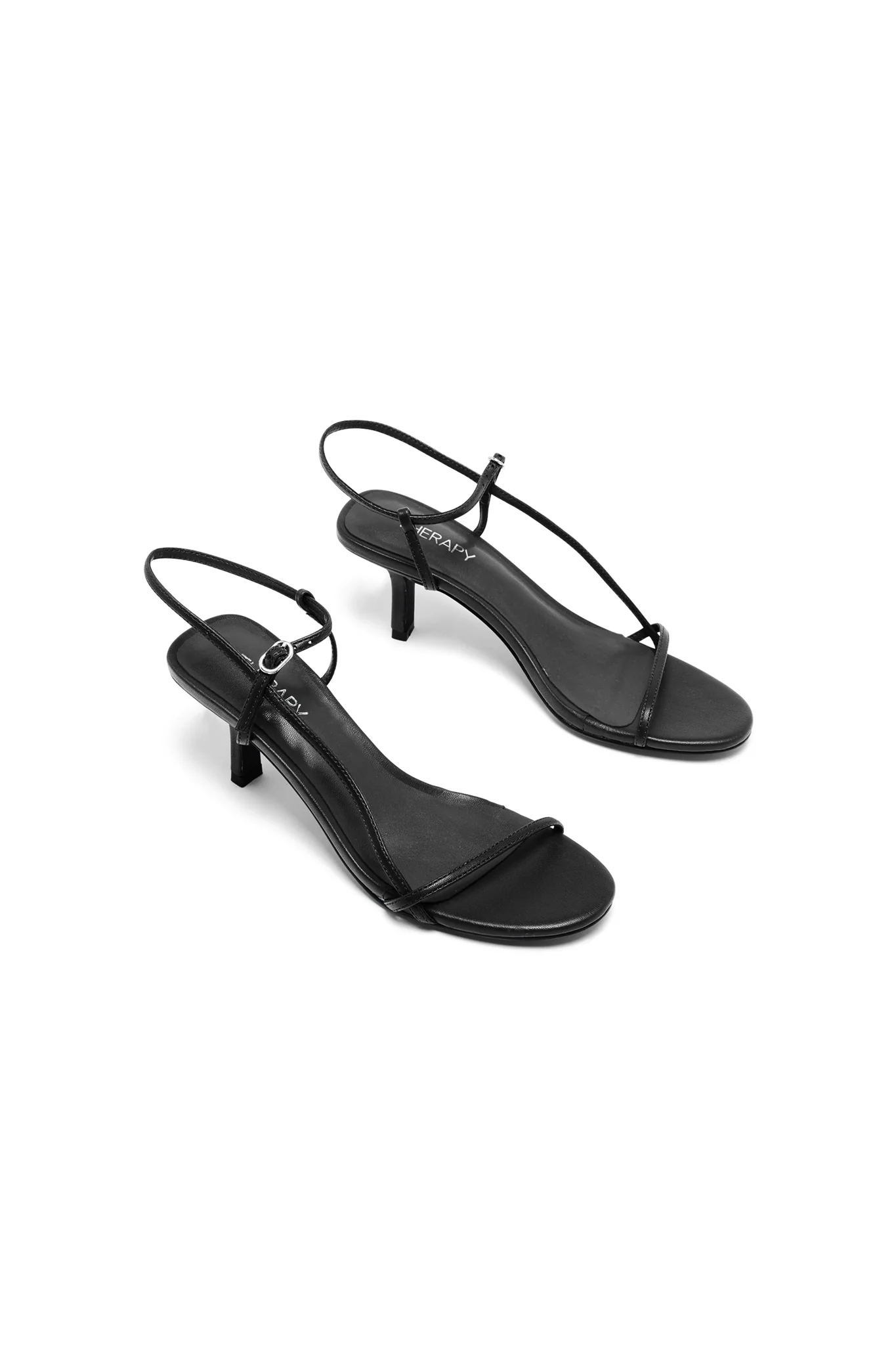 THERAPY Easton Slingback Heel Black - Image 4