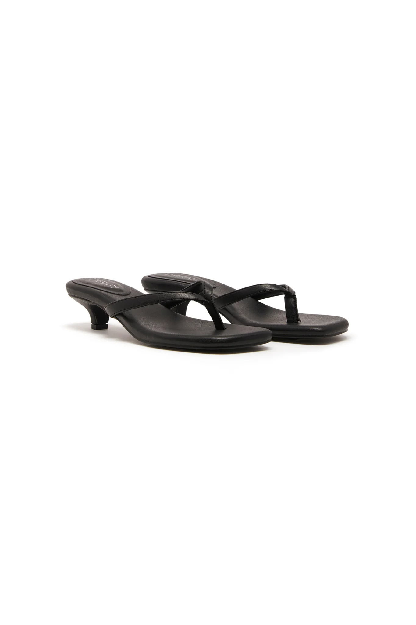 THERAPY Heatwave Thong Heel Black - Image 3