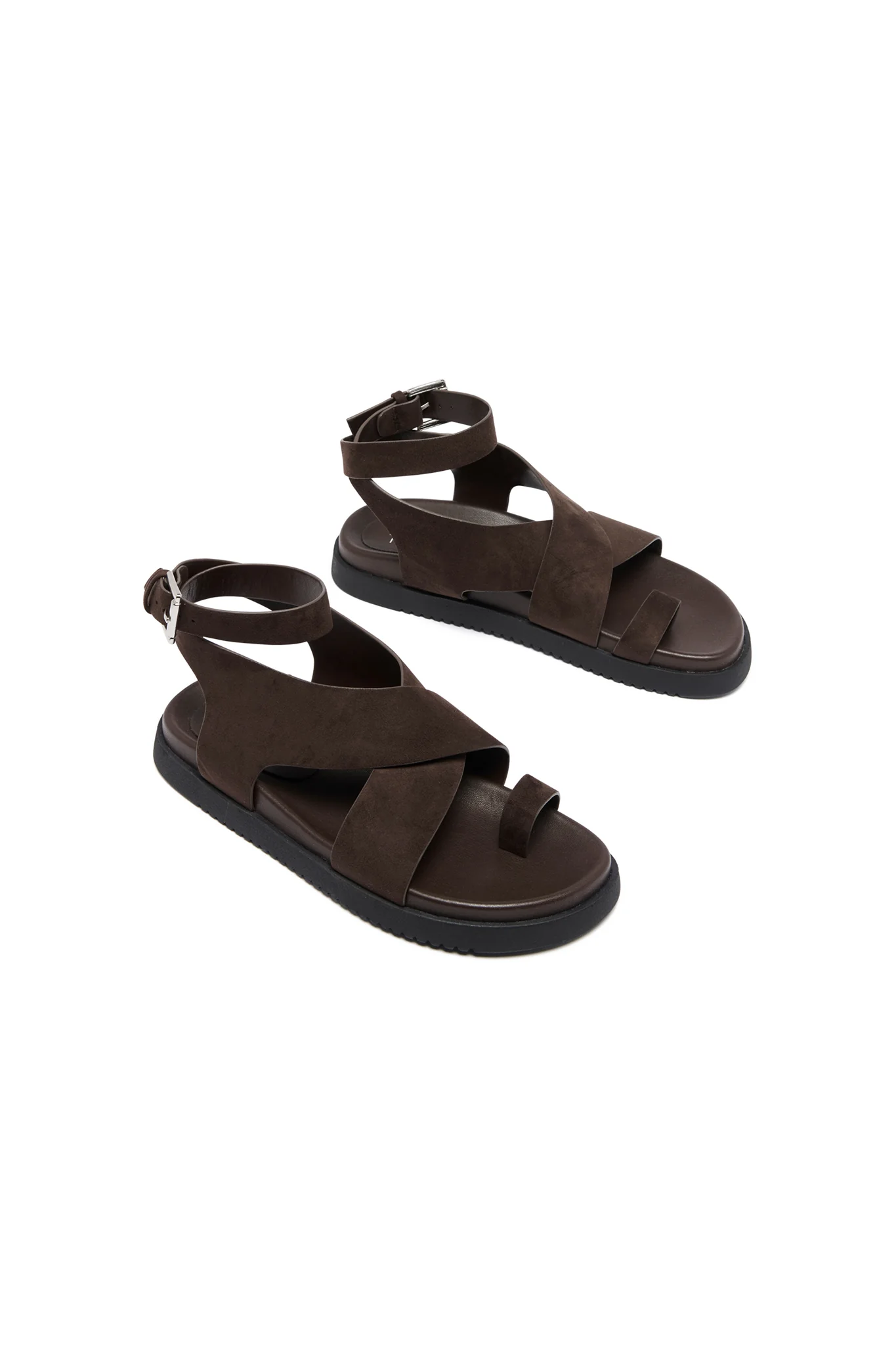 THERAPY Redeem Sandals Chocolate - Image 3